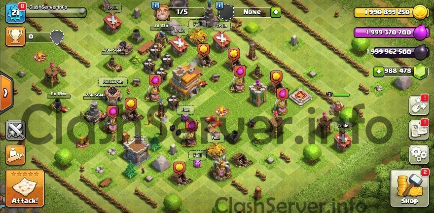 clash of clans private server computer